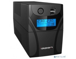Источник бесперебойного питания Ippon Back Power Pro II 500 (мощность 300 Вт, 3 розетки, APFC, USB, защита линий связи RJ-11) черный, Пенза.