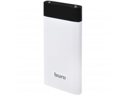 Портативный аккумулятор Buro RLP-12000-W (12000mAh, 2xUSB, Li-Pol, 2.1A) White, Пенза.