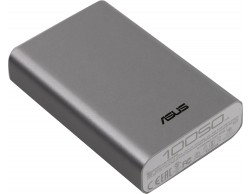 Портативный аккумулятор Asus ZenPower ABTU005 (10050mAh, 1xUSB, Li-Ion, 2.4A) (90AC00P0-BBT077) серебристый, Пенза.