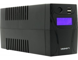 Источник бесперебойного питания Ippon Back Power Pro II Euro 850 (мощность 480 Вт, 2 розетки, APFC, USB, защита линий связи RJ-11) черный, Пенза.