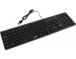 Клавиатура Genius SlimStar126 (низкопрофильные клавиши 109 шт, USB) черный, Пенза.