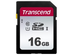 Карта памяти SecureDigital 16GB Class 10 Transcend (TS16GSDC300S) UHS-I, Пенза.