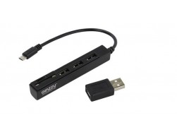 Картридер Ginzzu EXT GR-513UB OTG/PC &Amp; 3 Port USB 2,0 Hub, Пенза.