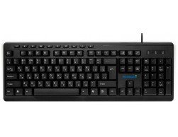 Клавиатура NORBEL NKB 001 (USB, 104 клавиши + 10 мультимедиа клавиш) черная, Пенза.
