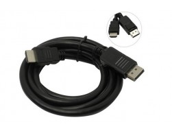 Кабель DisplayPort-HDMI Gembird/Cablexpert 1.8м, 20M/19M, черный, экран, пакет (CC-DP-HDMI-6), Пенза.
