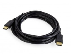 Кабель HDMI Bion BXP-CC-HDMI4L-150 15м (V. 1.4 с поддержкой 3D, позолоченный, экран) черный, Пенза.
