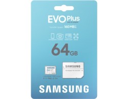 Карта памяти Micro SecureDigital 64GB Samsung EVO Plus (MB-MC64SA/APC) (160/90 MB/S), Пенза. Карта памяти Micro SecureDigital 64GB Samsung EVO Plus (MB-MC64SA/APC) (160/90 MB/S), Пенза.